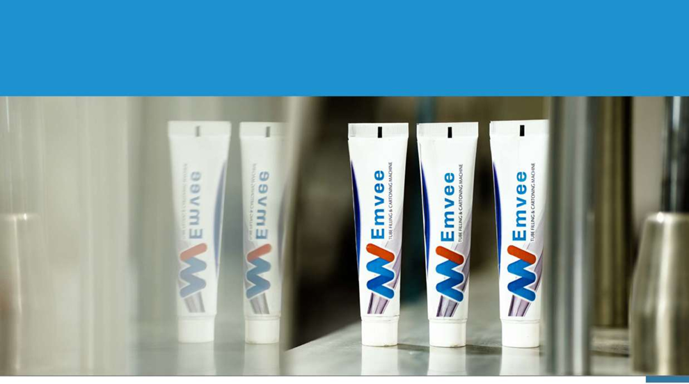 Tube filling machine by Emvee Machinery